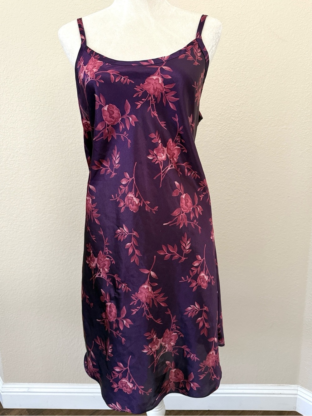 Vintage Gilligan & O'Malley Floral Slip Dress